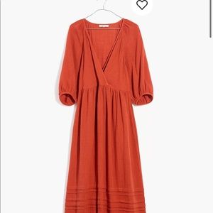 Madewell Mariana puff sleeve dress
